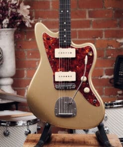 Alternative view of Lelah Custom Guitars 37JM - Firemist Gold with Avantguard!