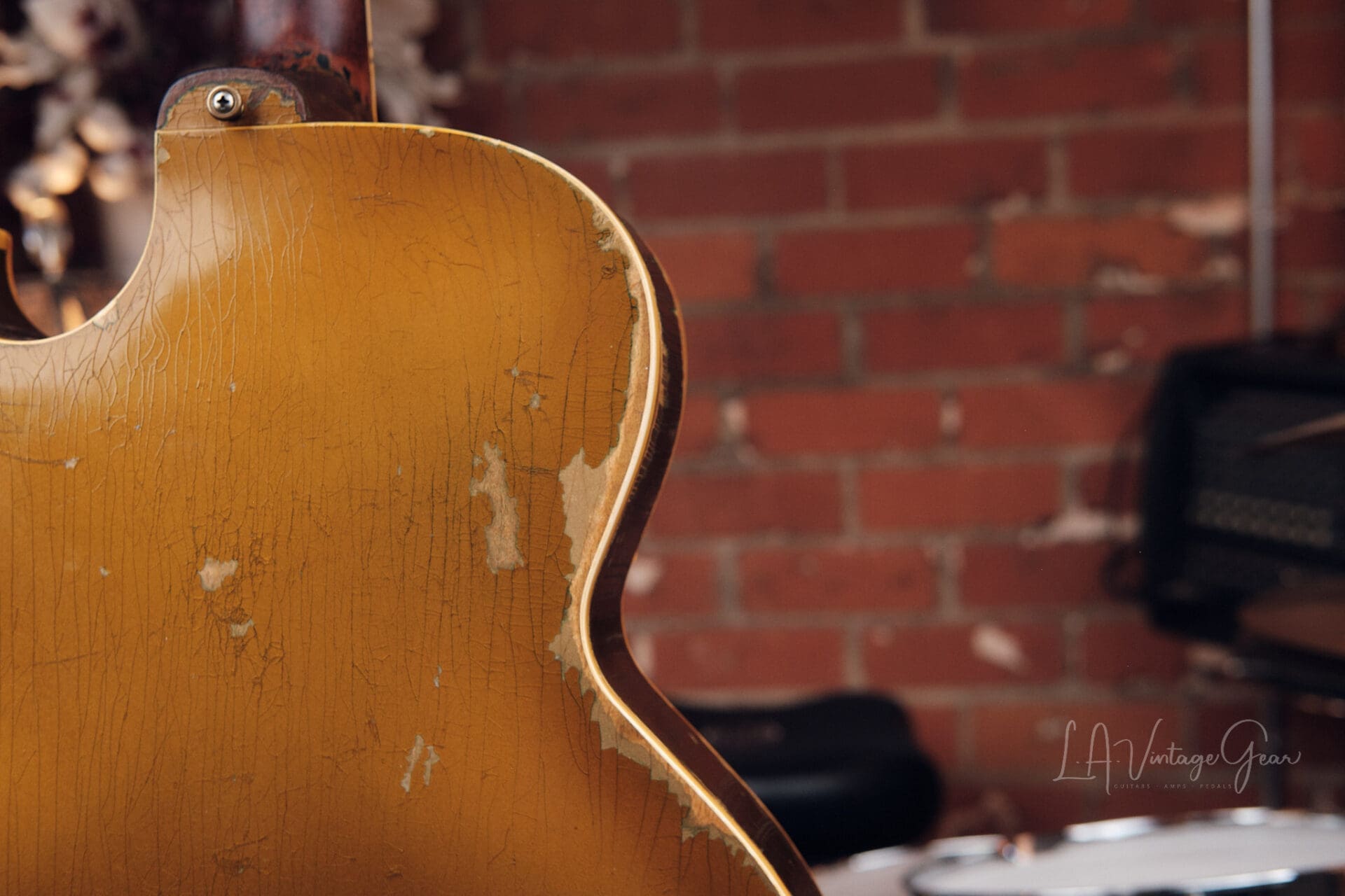 1954 Gibson ES-295 Gold Hollowbody - Original P-90s, Lifton Case, 6 lbs. 7 oz! - Image 17