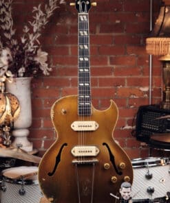 1954 Gibson ES-295 Gold Hollowbody - Original P-90s, Lifton Case, 6 lbs. 7 oz!