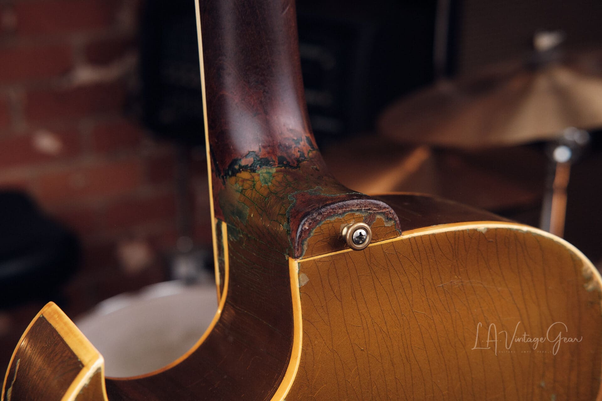 1954 Gibson ES-295 Gold Hollowbody - Original P-90s, Lifton Case, 6 lbs. 7 oz! - Image 22