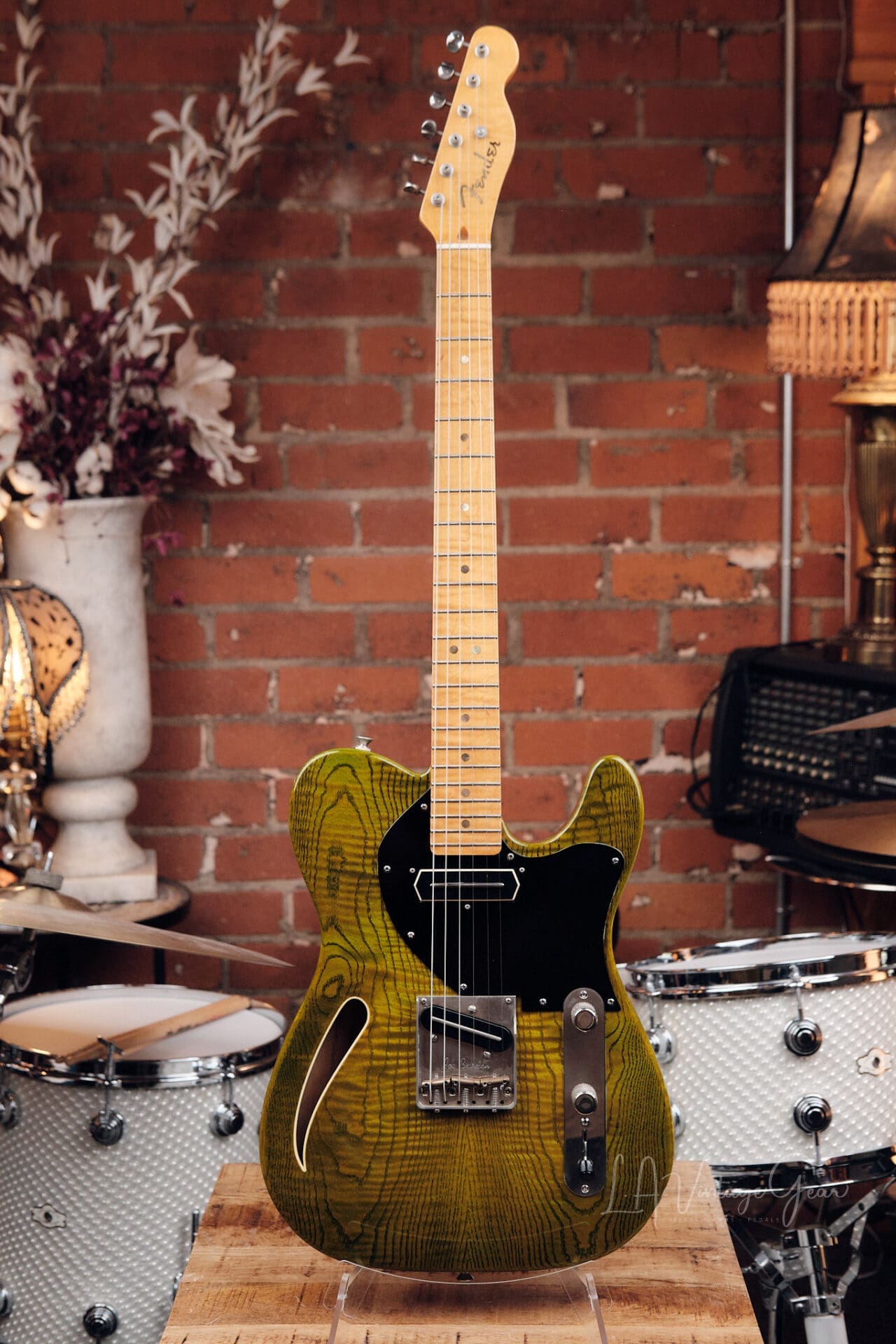 Partscaster Thinline T Style Guitar - With Lollar Charlie Christian Pickups!