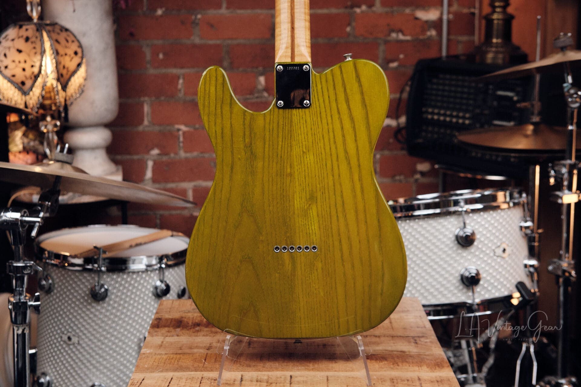 Partscaster Thinline T Style Guitar - With Lollar Charlie Christian Pickups! - Image 7