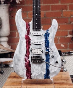 Alternative view of James Tyler USA 250 Studio Elite HDX Electric Guitar - #10 of 25! Red White and Blue Shmear!