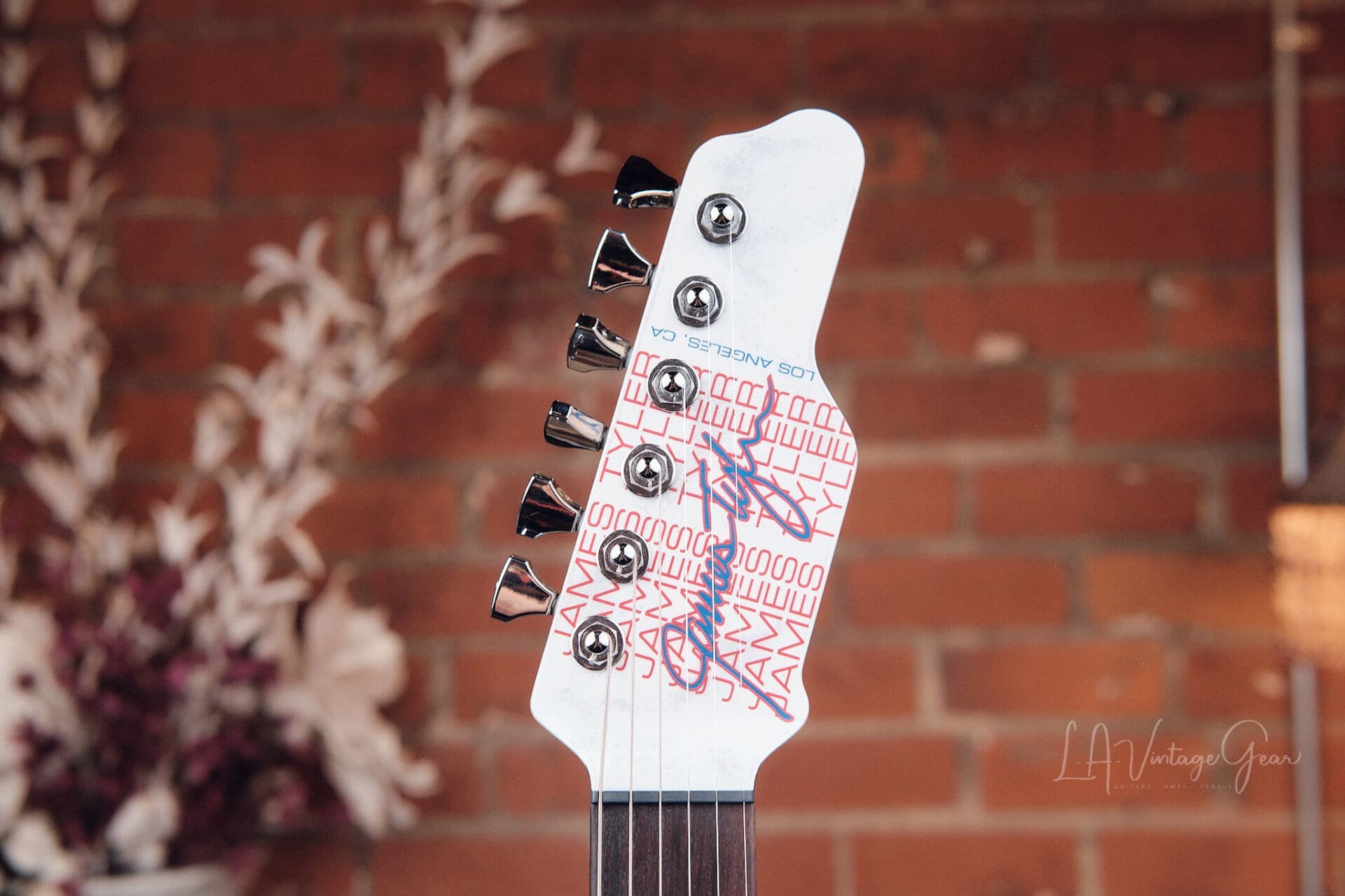 James Tyler USA 250 Studio Elite HDX Electric Guitar - #10 of 25! Red White and Blue Shmear! - Image 6