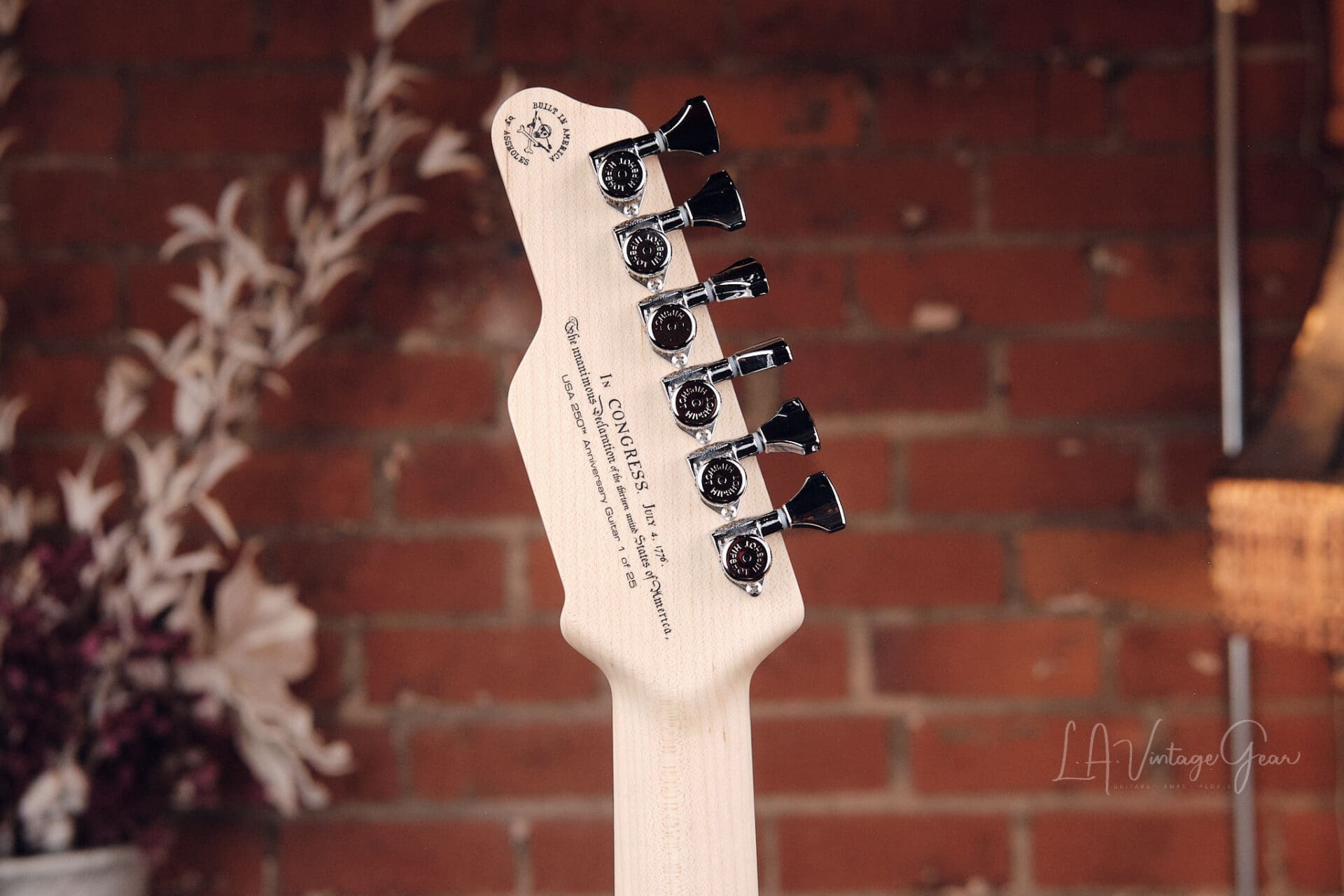 James Tyler USA 250 Studio Elite HDX Electric Guitar - #10 of 25! Red White and Blue Shmear! - Image 9